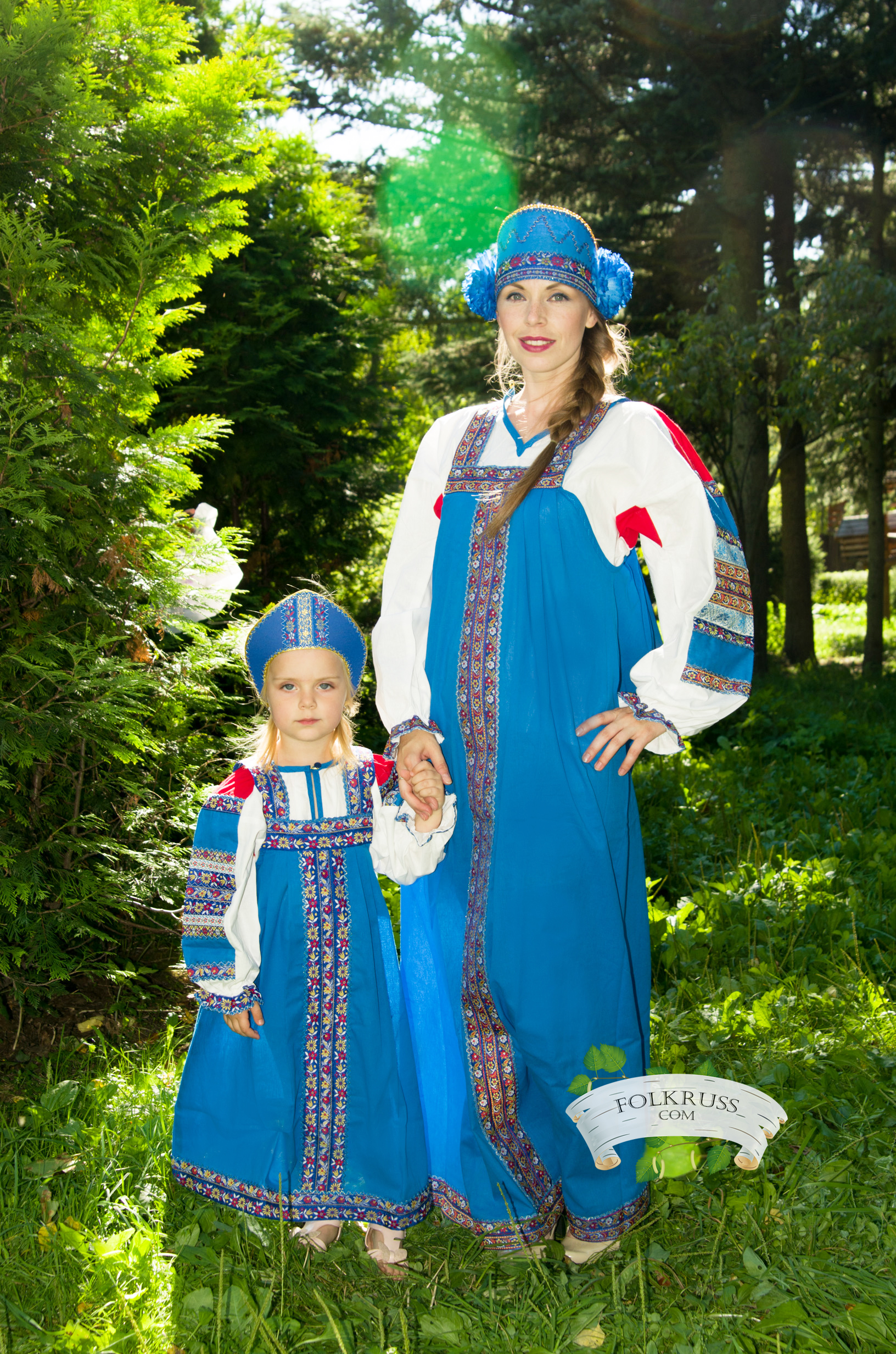Traditional Russian Dress Dunyasha For Girl | lacienciadelcafe.com.ar
