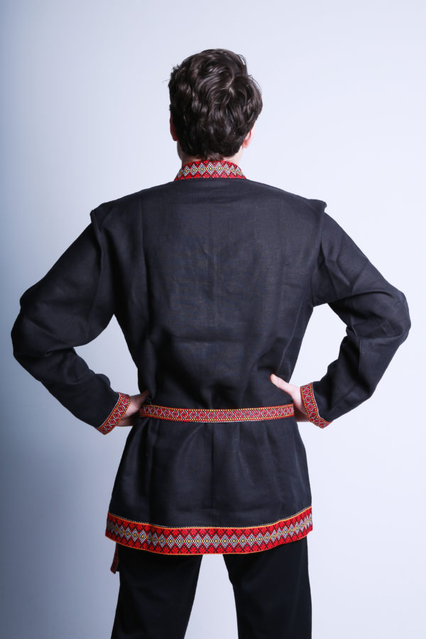 Traditional Russian slavic linen shirt Kosovorotka Yaroslav - Folk ...