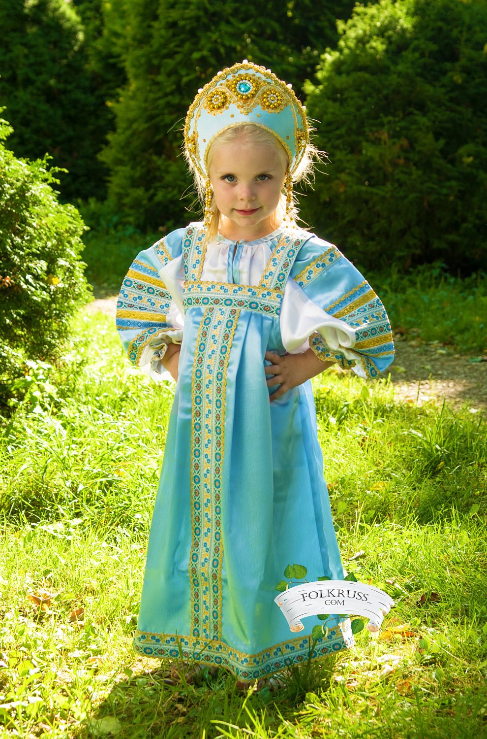 Girl’s Dress – Folk Russian clothing store | Folkruss.com