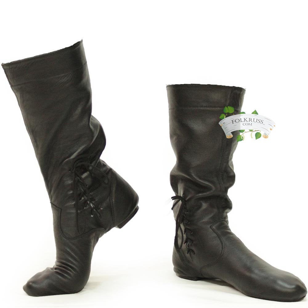 Men's Dance Hight Boots with separate 