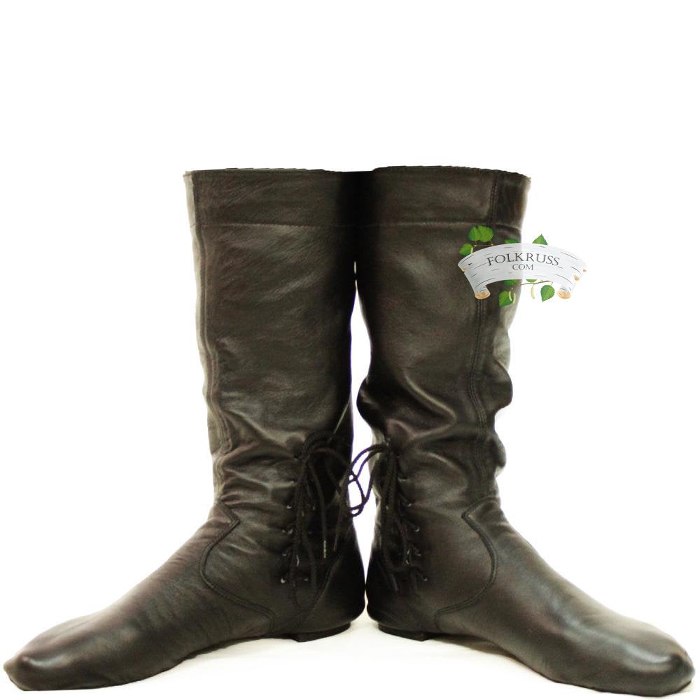 Men’s Dance Hight Boots with separate soles - Folk Russian clothing ...